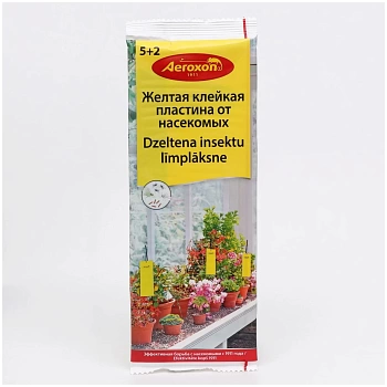 Клейкая пластина AEROXON от вредных насекомых
